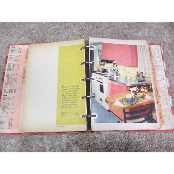 Better Homes & Gardens New Cook Book 1953 Vintage Red/White Plaid Hardcover - Picture 12 of 15